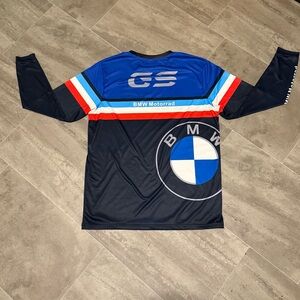BMW Motorrad GS Adventure Long Sleeve Jersey - Blue/Black/Red size medium.